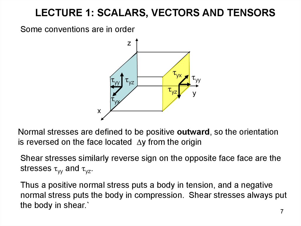 Scalars, vectors and tensors - презентация онлайн