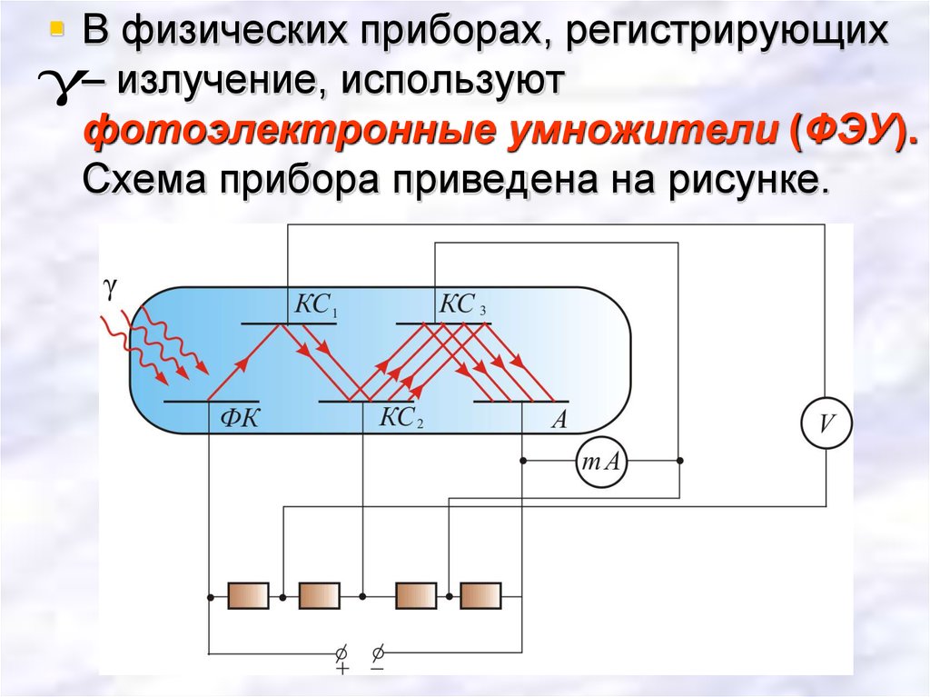 Физическое устройство. Фотоэлектронный умножитель схема включения. Фотоэлектронные приборы схема. Схема подключения фотоэлектронного умножителя. Эмиссия электронов из проводников..
