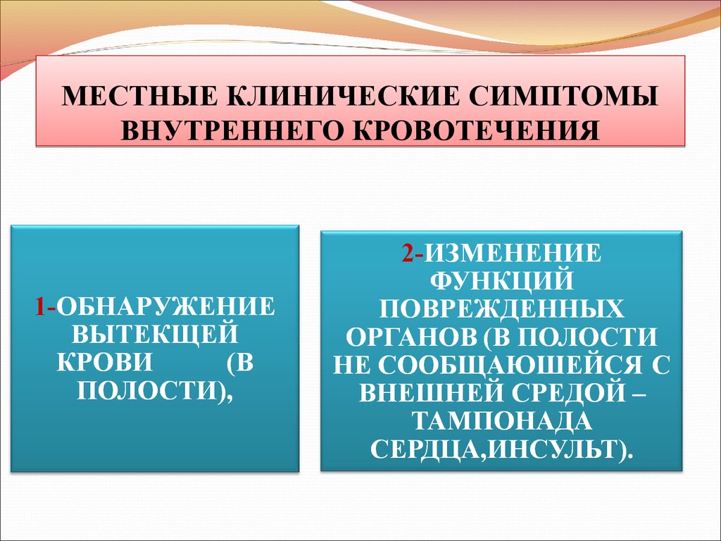 Внутреннее кровотечение симптомы. Признаки внутреннего кровотечения. Клинические симптомы кровотечения. Клиничесесуие проявления внутреннего кровотечения. Клинические признаки внутреннего кровотечения.