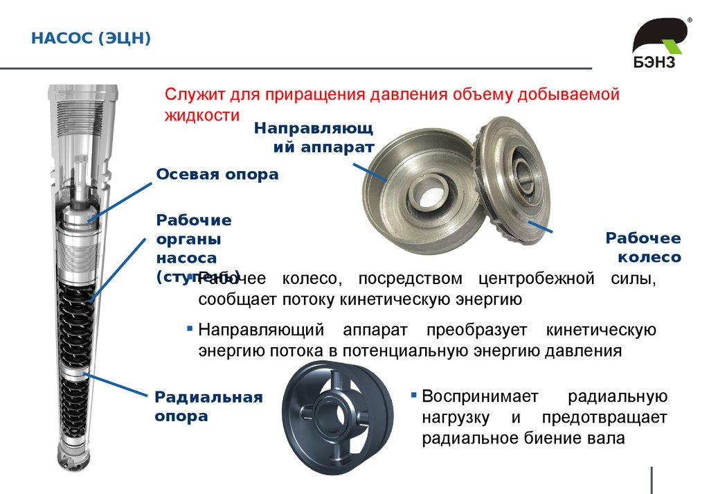 Схема установки погружного центробежного электронасоса область их применения