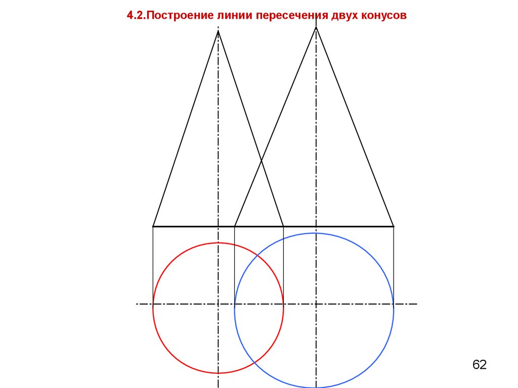 2 построить линию. Пересечение 2 конусов в начертательной геометрии. Пересечение конусов Начертательная геометрия. Пересечение двух конусов Начертательная геометрия. Построить линию пересечения двух конусов.