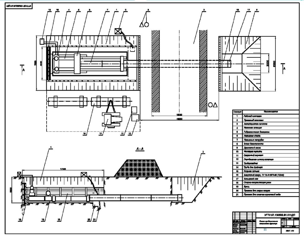 Проект гнб dwg