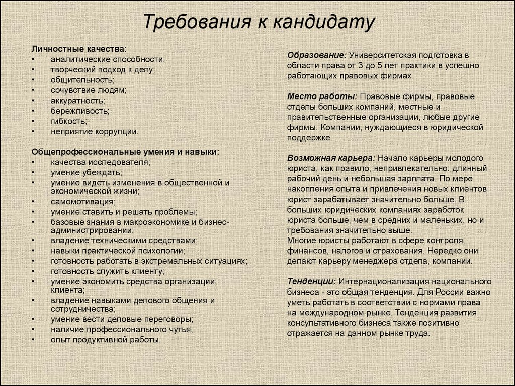 Требования к кандидату. Требование к кандидату при приеме на работу. Личностные требования к кандидату. Дополнительные требования к кандидату. Требование к соискателю работы.