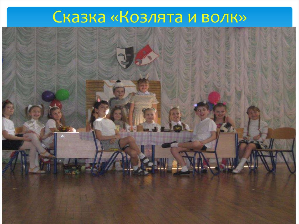 Сказка «Козлята и волк»