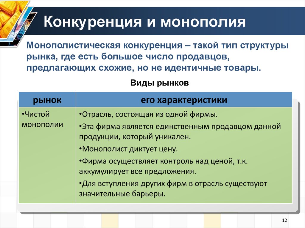 Фирма монополист производит. Конкуренция и Монополия на рынке. Монопольный и конкурентный рынок. Роль конкуренции и монополии в экономике. Конкурентный рынок монополизированный.