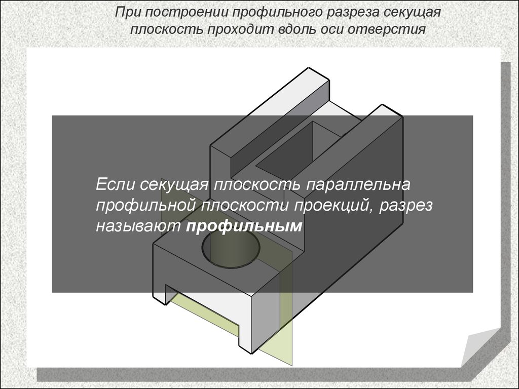 При выполнении плана этажа положение мнимой горизонтальной секущей плоскости разреза принимают