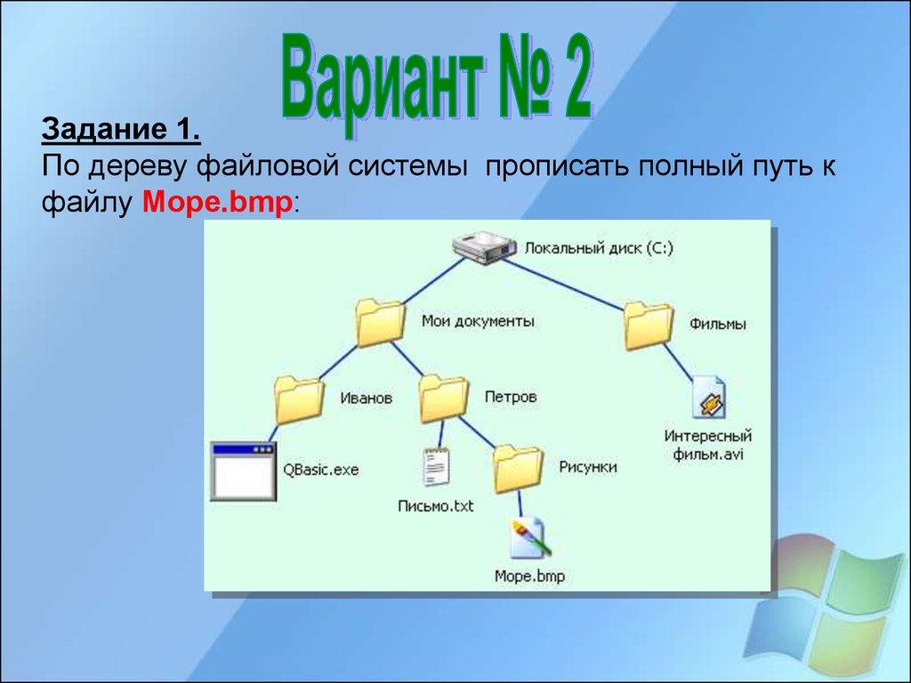 Графический интерфейс Windows - презентация онлайн