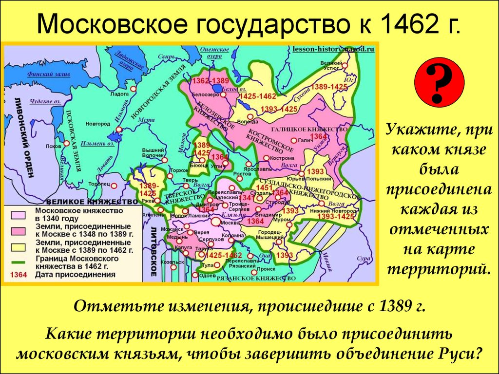 В каком году образовалась. Территория Московского княжества при Иване 3. Присоединение Нижегородского княжества к Москве 1392. Территория Московского княжества в 1462. Московское княжество при Василии 1 карта.