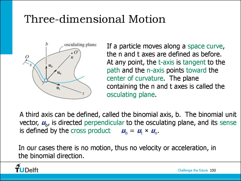 Three-dimensional Motion