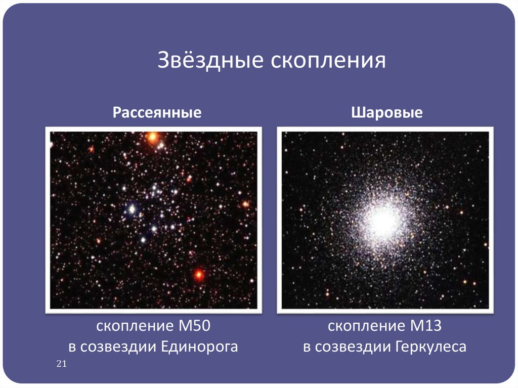 Звездные скопления и ассоциации проект