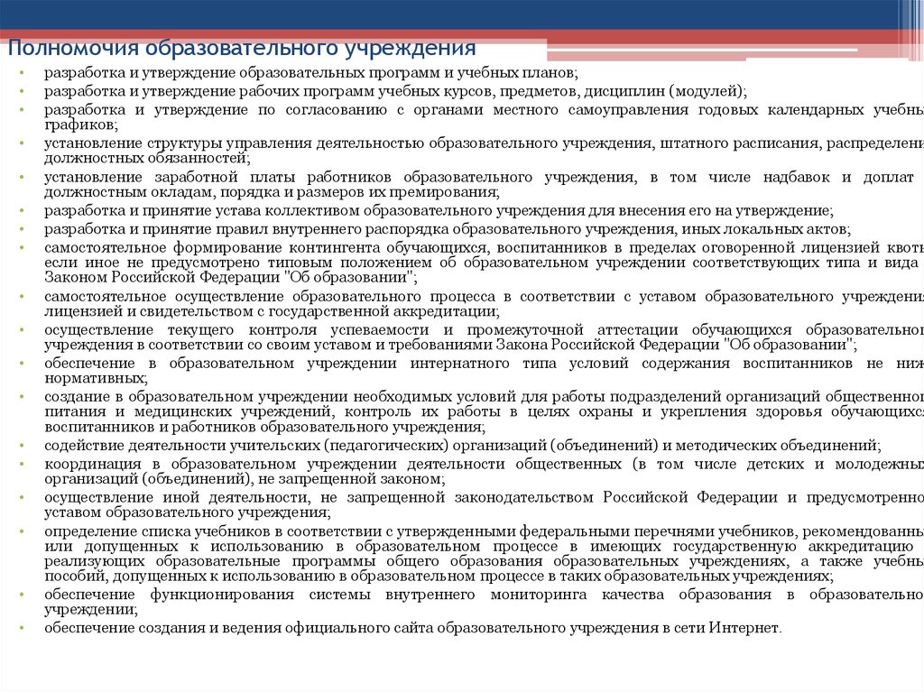 Утверждение образовательных программ. Утверждение образовательной программы. Полномочия ОУ.. Утверждение образовательных программ дополнительного образования. Утверждение учебного плана образовательной организации.