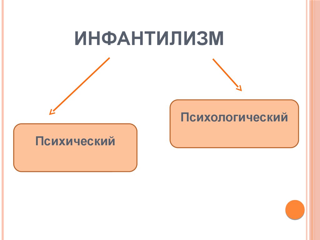 Психический инфантилизм