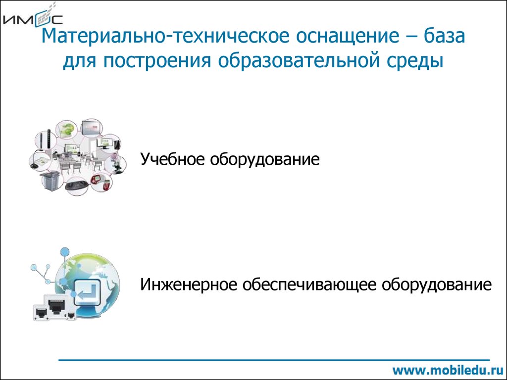 Материально техническая база отрасли