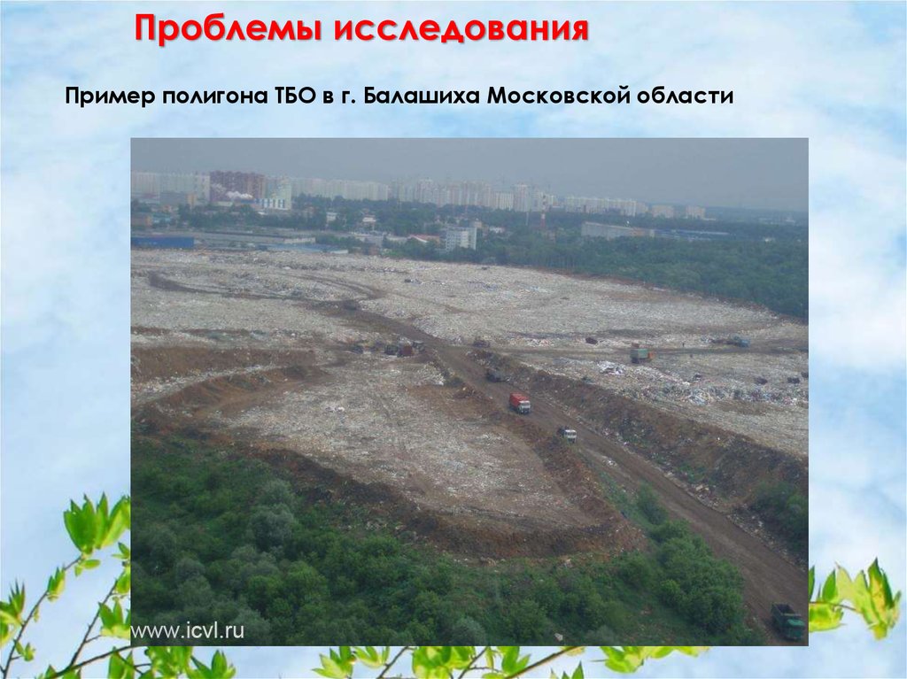 Проблемы исследования