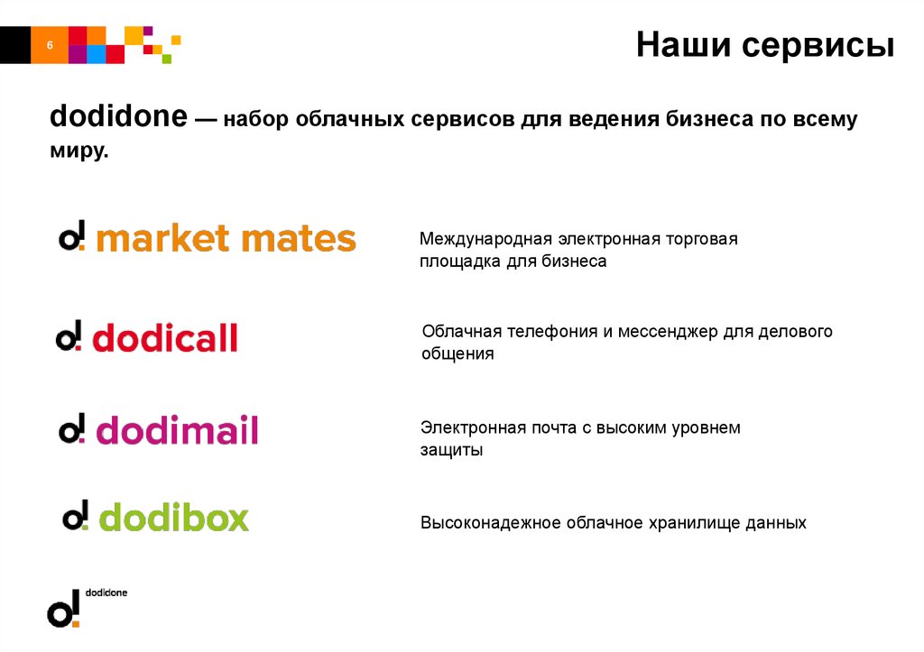 Наши сервисы