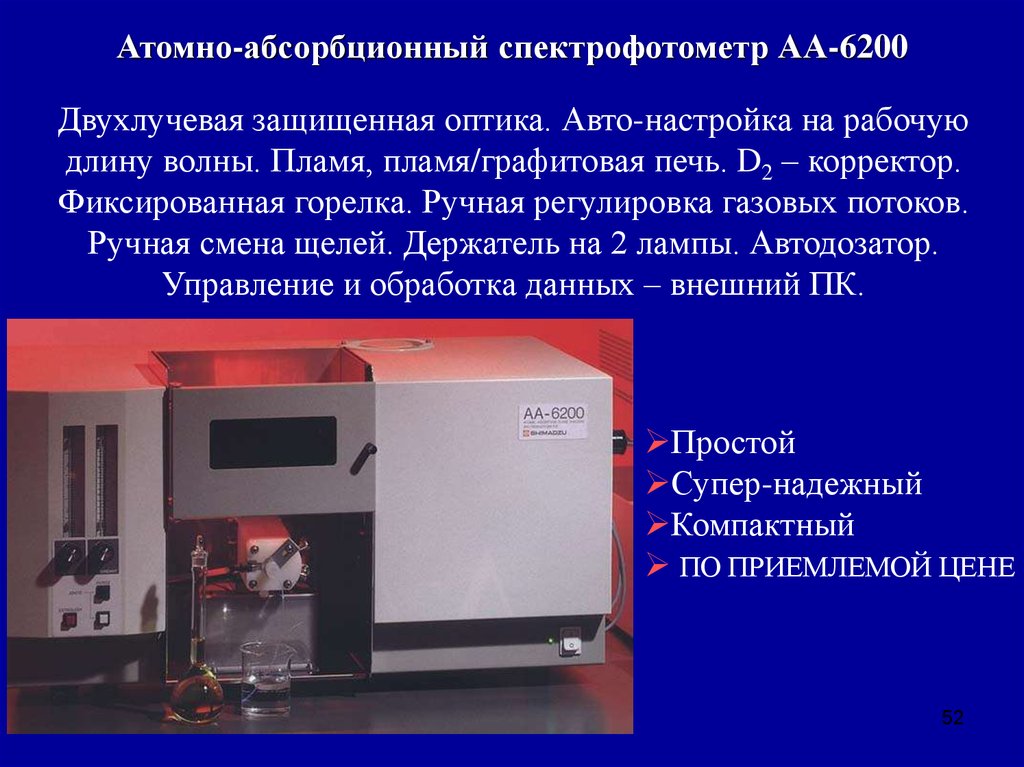 Атомно абсорбционный анализ