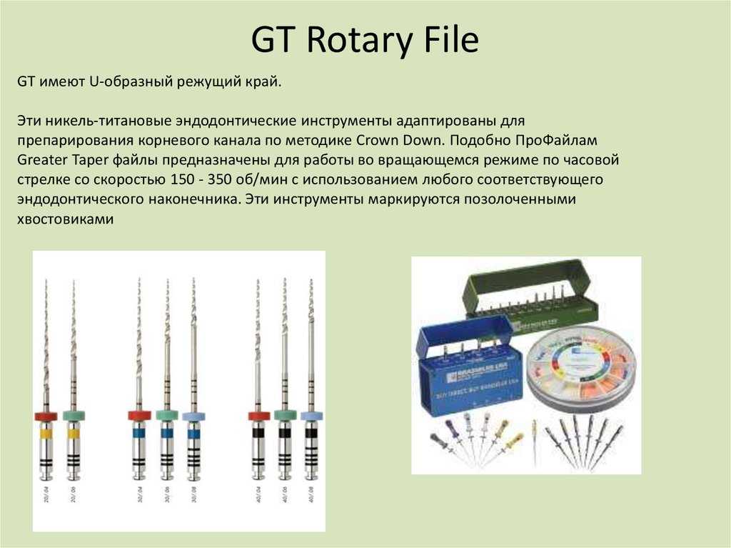 Эндодонтические аксессуары презентация