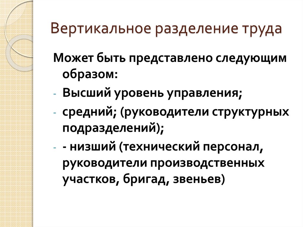 Социальное разделение труда. Горизонтальное и вертикальное Разделение труда в организации. Горизонтальное Разделение труда – это Разделение:. Вертикальное и горизонтальное Разделение труда схема. Вертикальное и горизонтальное Разделение труда менеджеров.