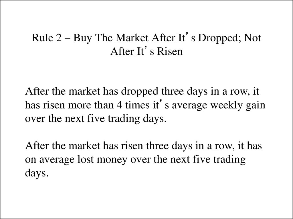 Book Short Term Trading Strategies That Work Prezentaciya Onlajn