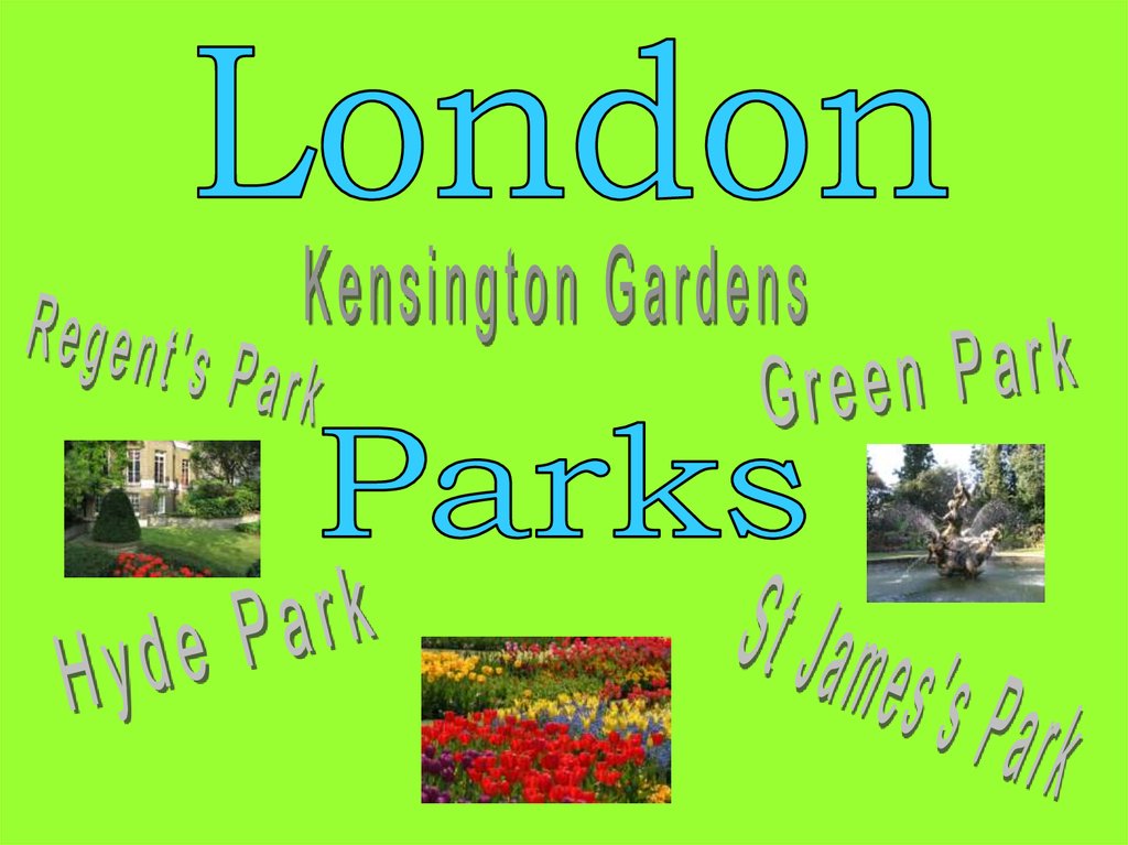 Презентация london parks