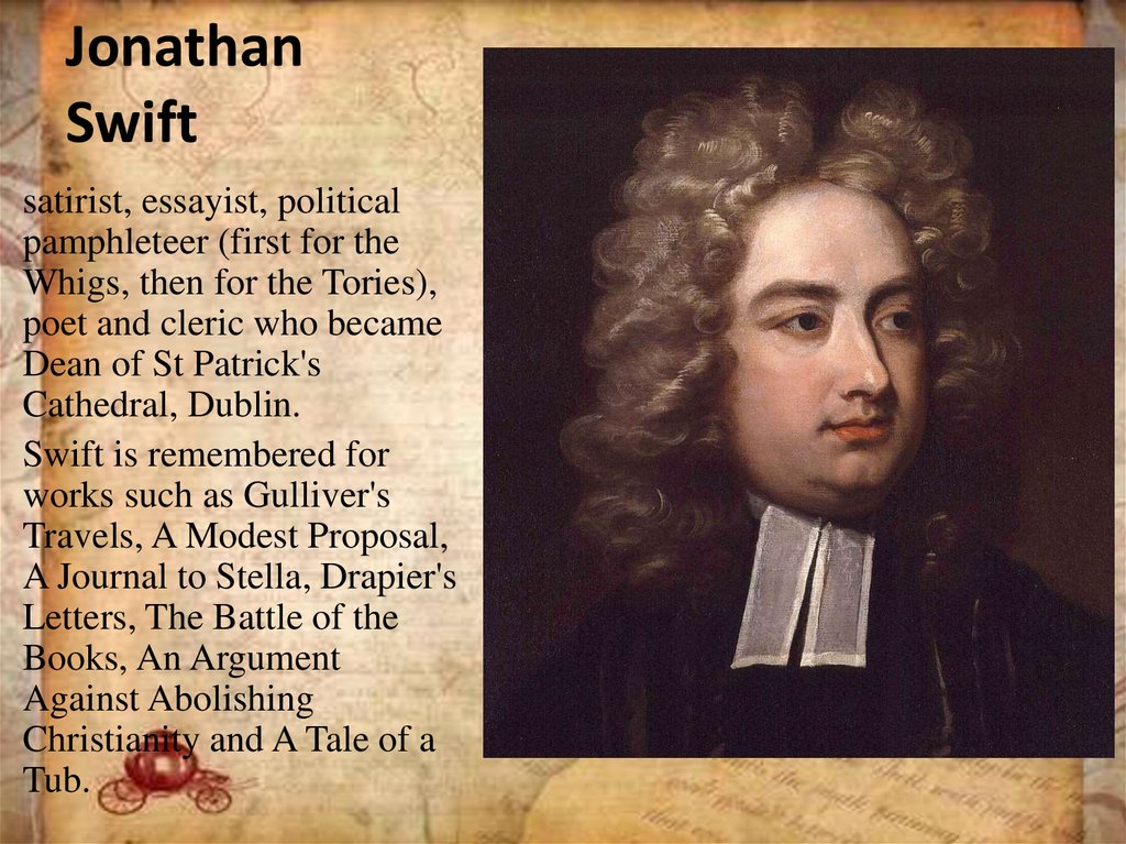 Jonathan swift презентация