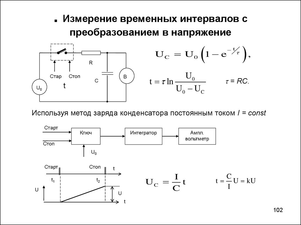 Схема измерения напряжения