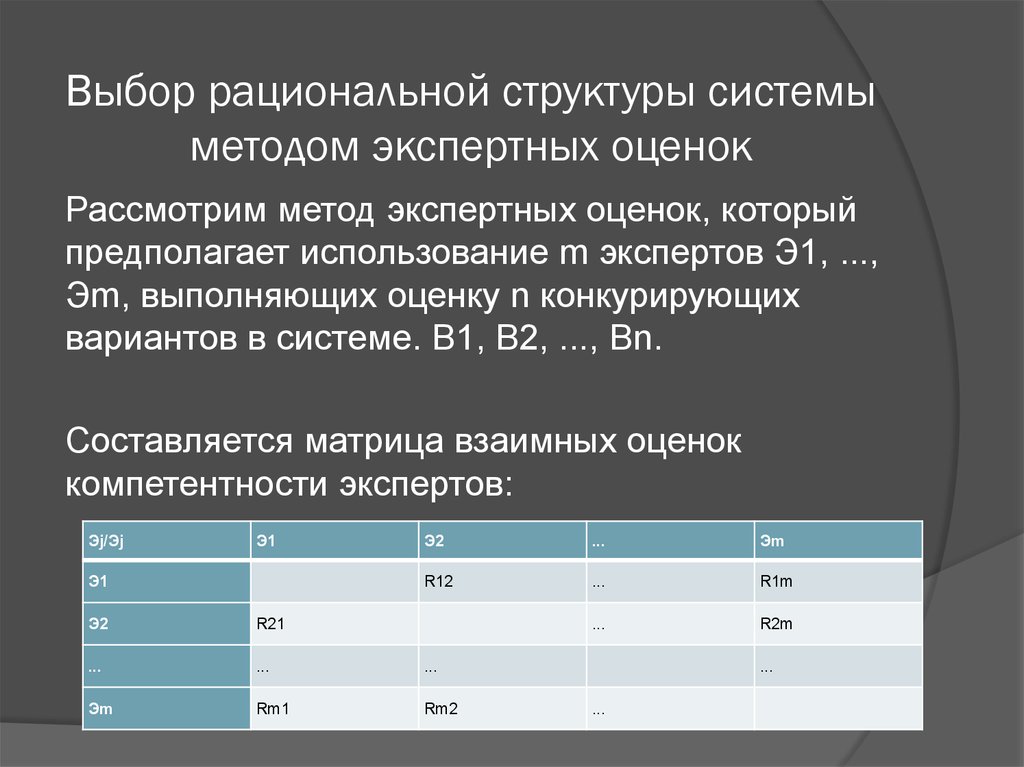 Рациональный выбор. Матрица экспертных оценок. Матричный метод экспертных оценок. Структура экспертной оценки. Метод экспертных оценок матрица.