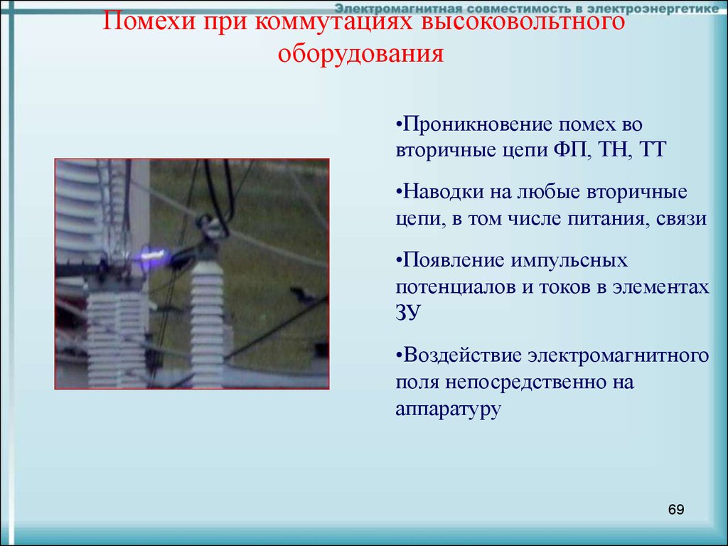 Электромагнитная совместимость. Электромагнитная совместимость в электроэнергетике. Электромагнитное оборудование. ЭМС помехи.