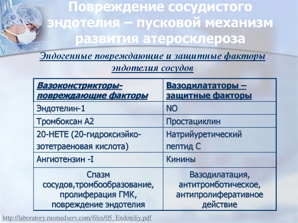 Патофизиология атеросклероза презентация