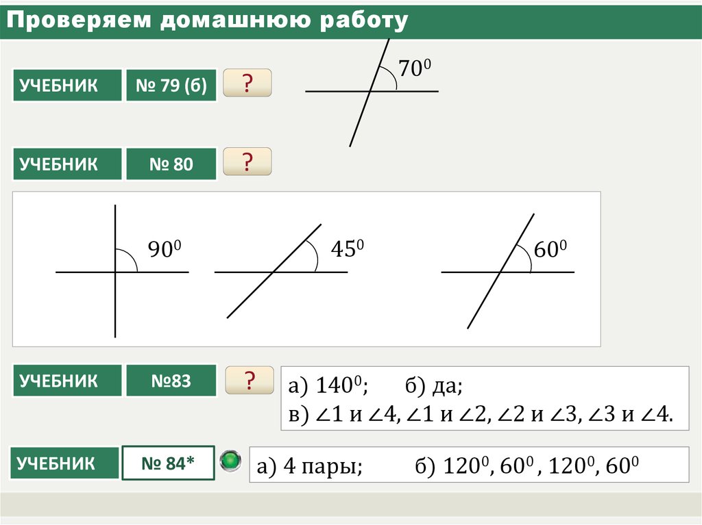 Дополнительные прямые