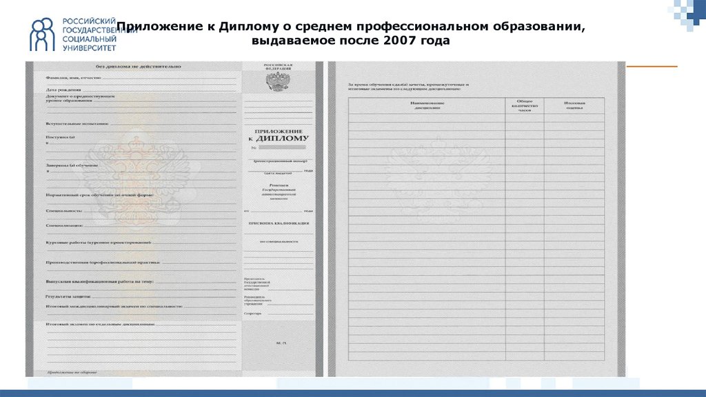 Приложение к диплому. Приложение к диплому о среднем профессиональном образовании. Диплом о профессиональном образовании приложение. Приложение к диплому о средне специальном образовании. Приложение к диплому повара.