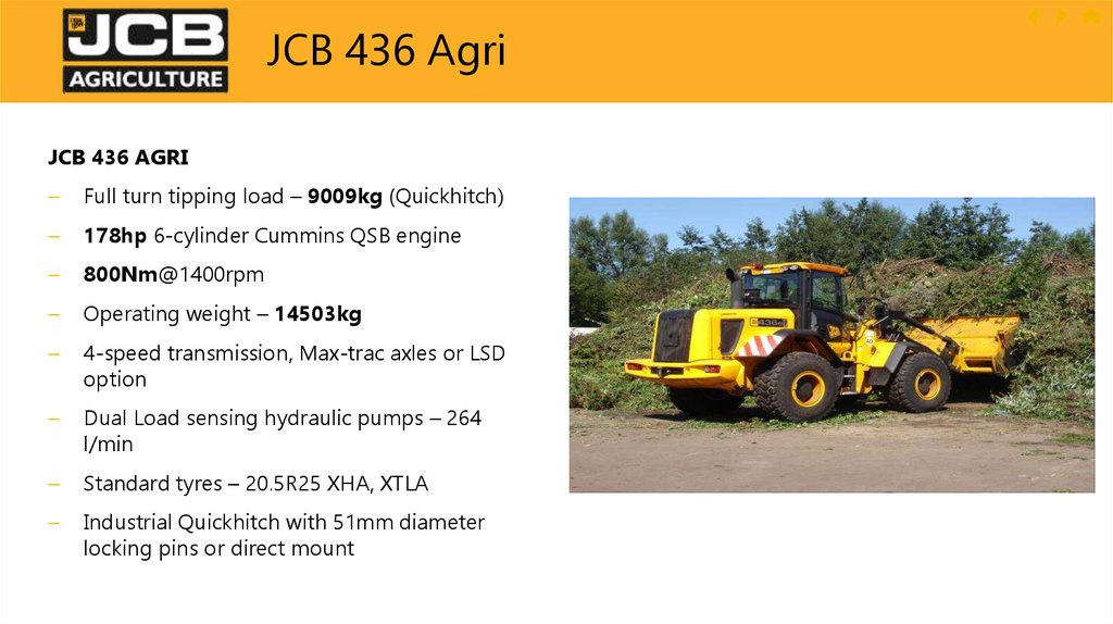 JCB 426 Agri