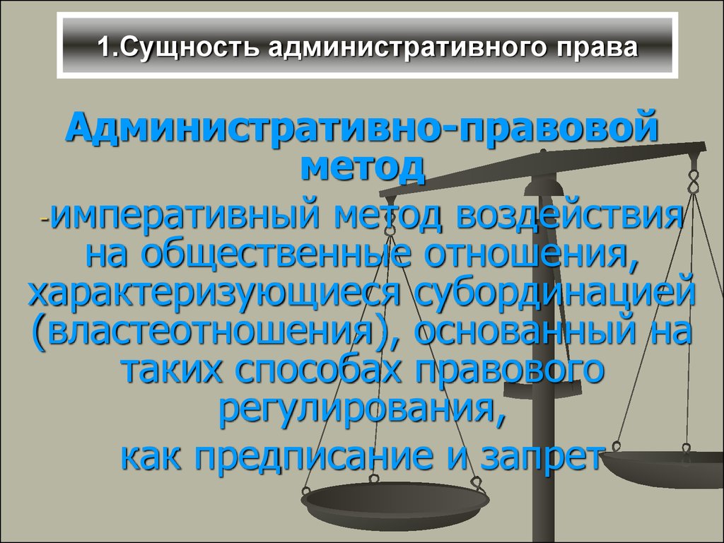 Административные органы как субъекты административного права презентация