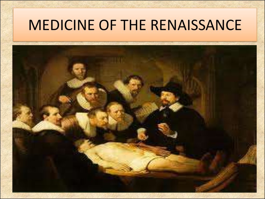 Medicine Of Middle Ages And Renaissance презентация онлайн 6113