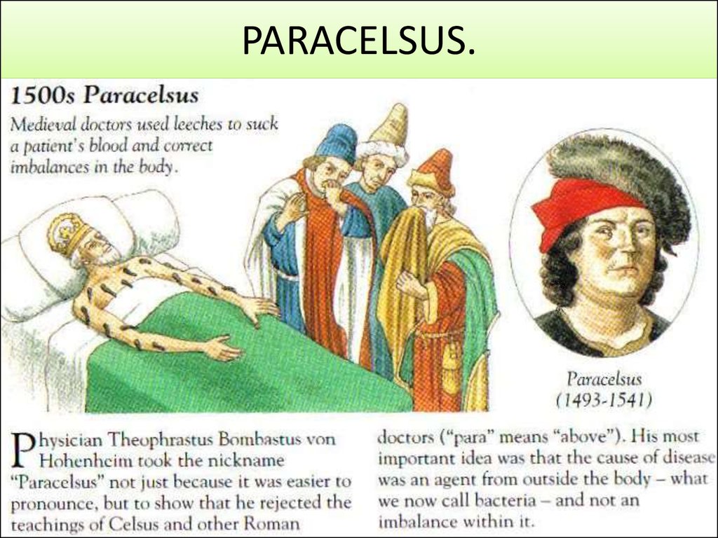 PARACELSUS.