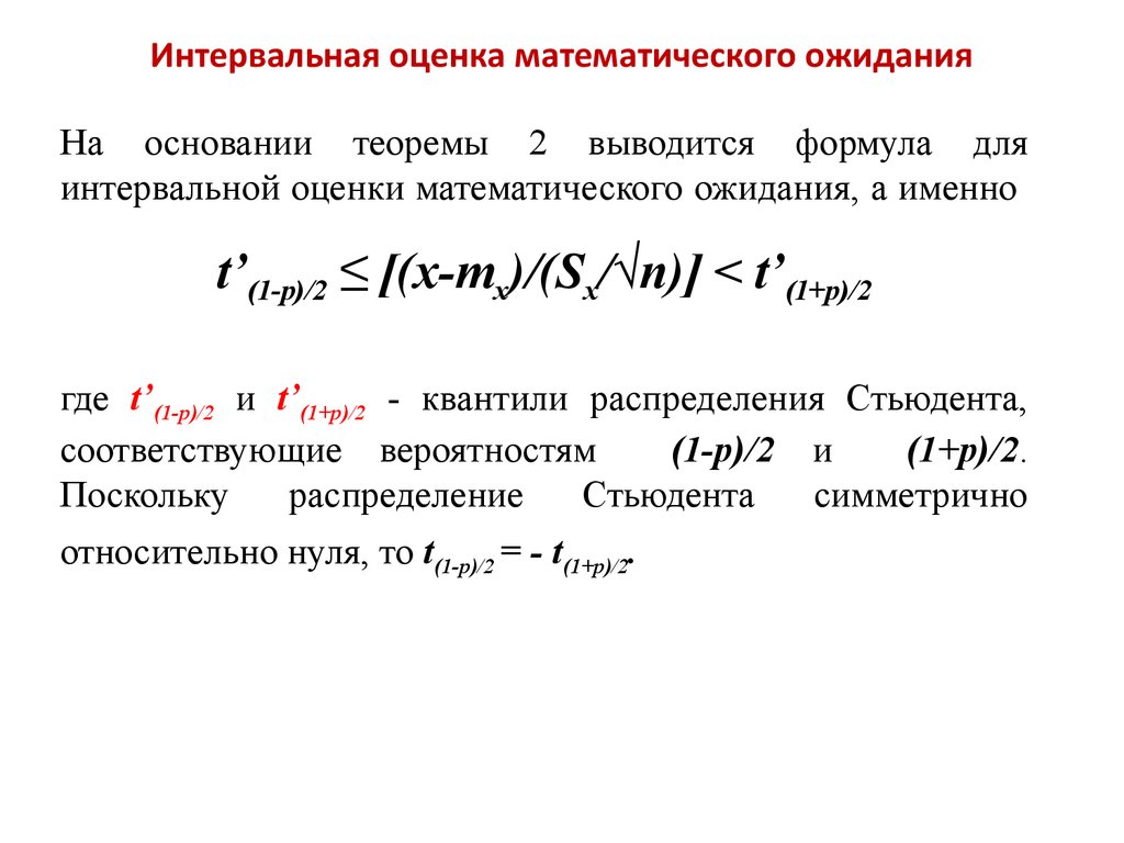 Математическая оценка