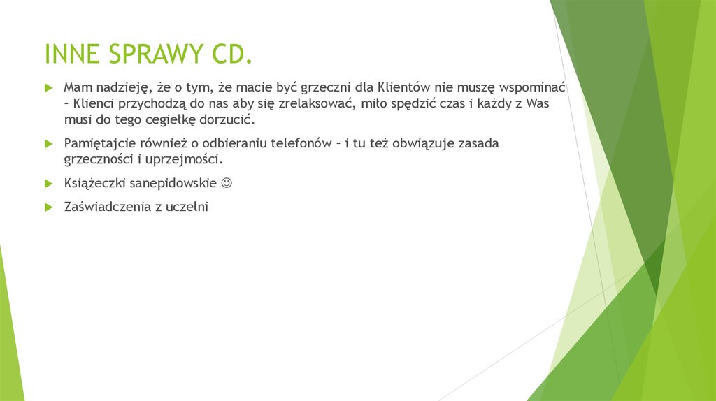 INNE SPRAWY CD.
