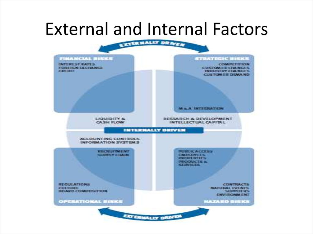 Internal character. External and Internal Factors. External and Internal risks. Risk Factors of the External environment. Internal External Factors Business.