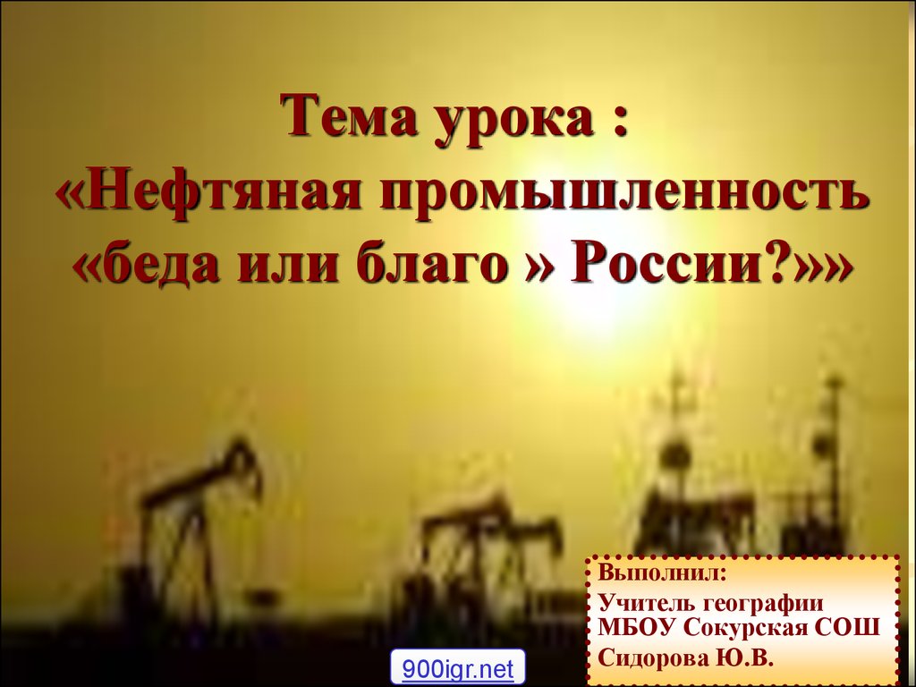 Ведущие страны отрасли нефтяной промышленности. Нефтяная промышленность беда или благо. Презентация по промышленности.