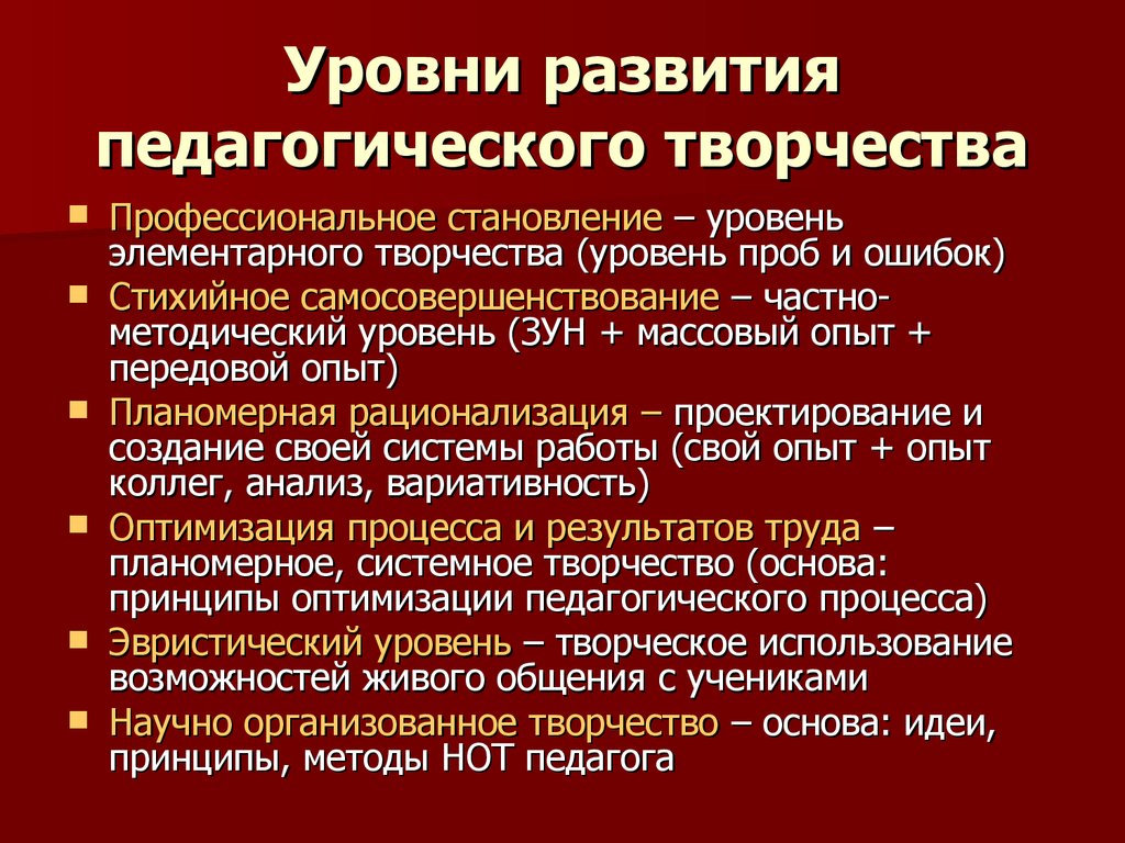 1 педагогическое творчество