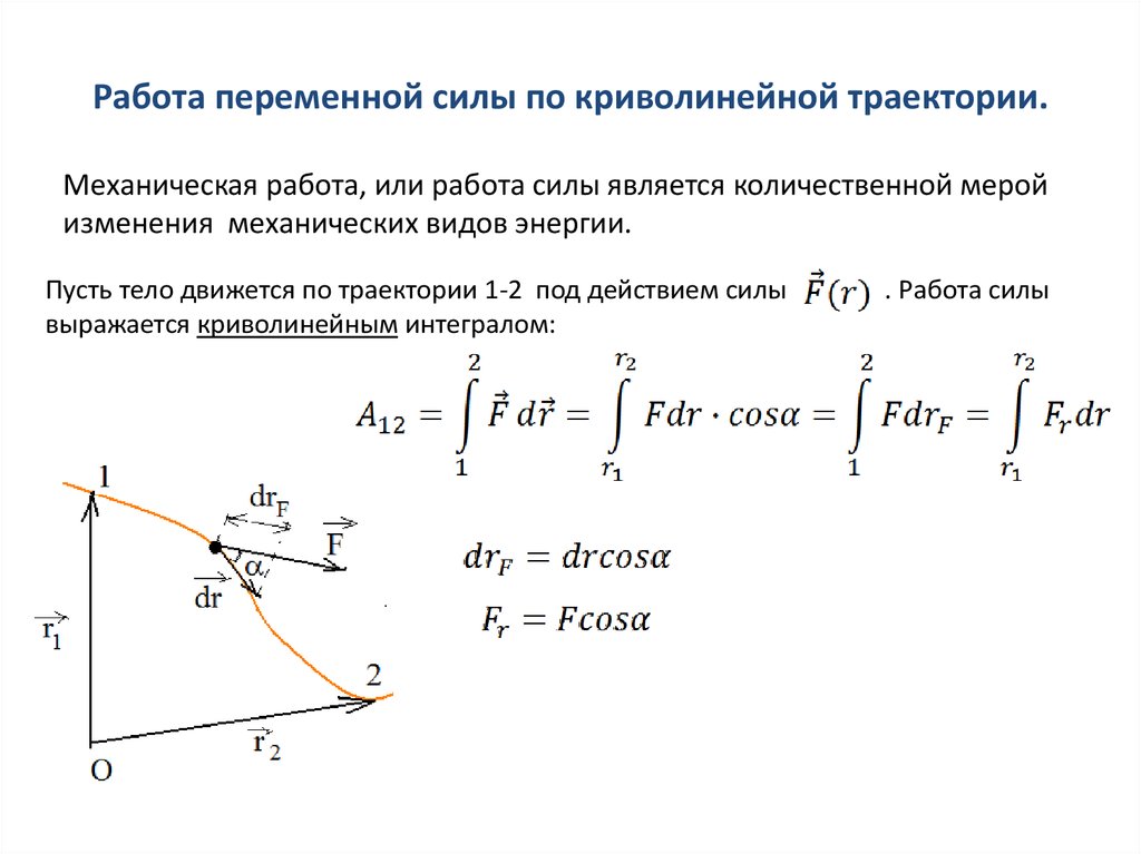 Работа силы график. Формула нахождения работы переменной силы. Работа переменной силы формула. Механическая работа переменной силы формула. Как вычислить работу переменной силы.