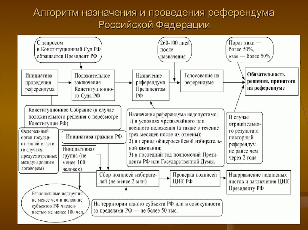 Референдум структура