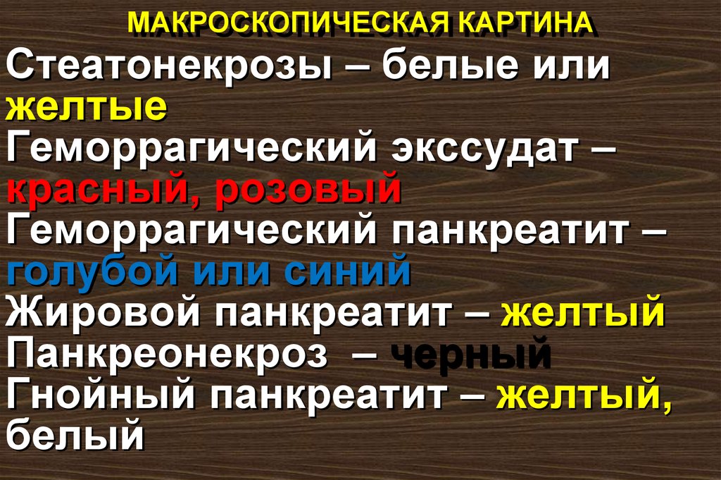 МАКРОСКОПИЧЕСКАЯ КАРТИНА