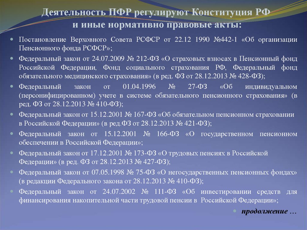 Нормативные акты пенсионного обеспечения. Пенсионный фонд РСФСР. Правовое положение пенсионного фонда Российской Федерации. Полномочия пенсионного фонда РФ. Пенсии НПА.