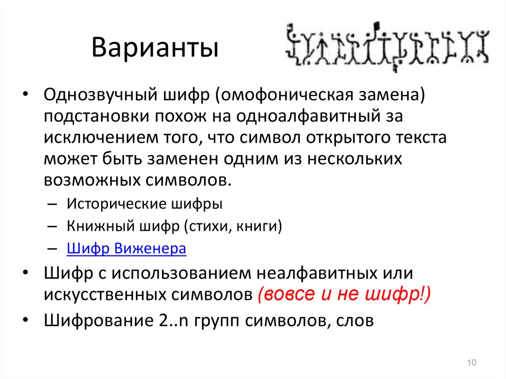 Исторический шифр