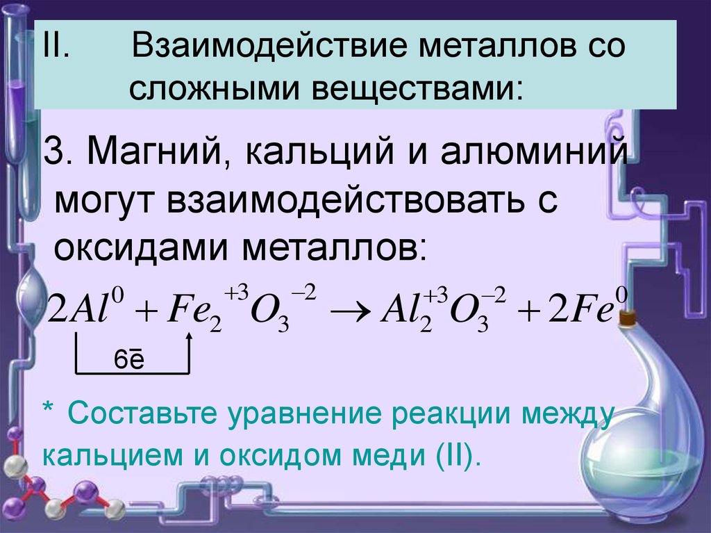 Химические свойства металлов презентация 9 класс химия