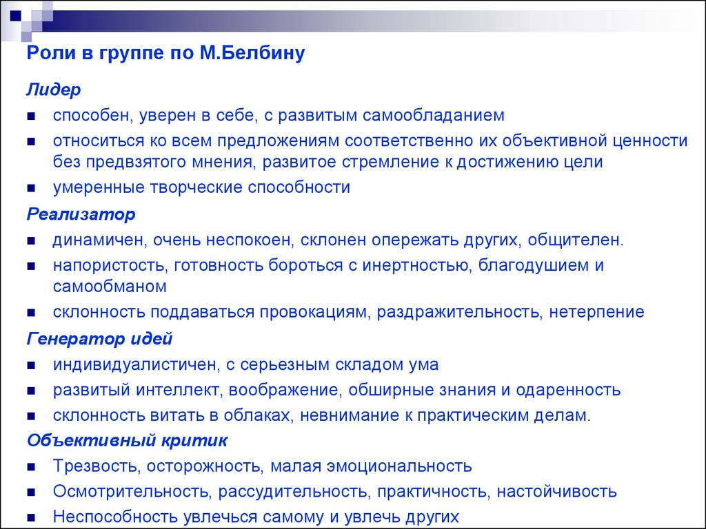 9 ролей белбина. Роли в коллективе по Белбину. Роли в группе Белбин. Проектные роли по Белбину. Командные роли (по р.м.Белбину).