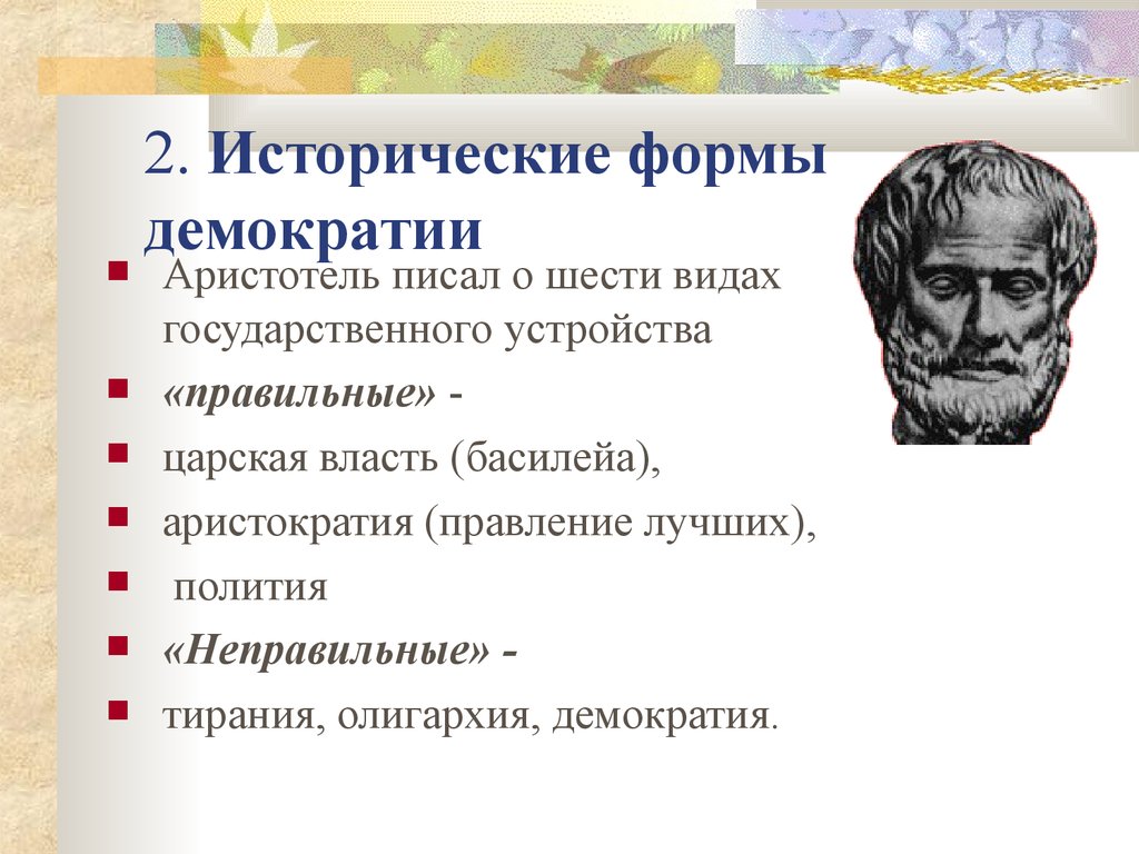 Демократия это форма государственного устройства