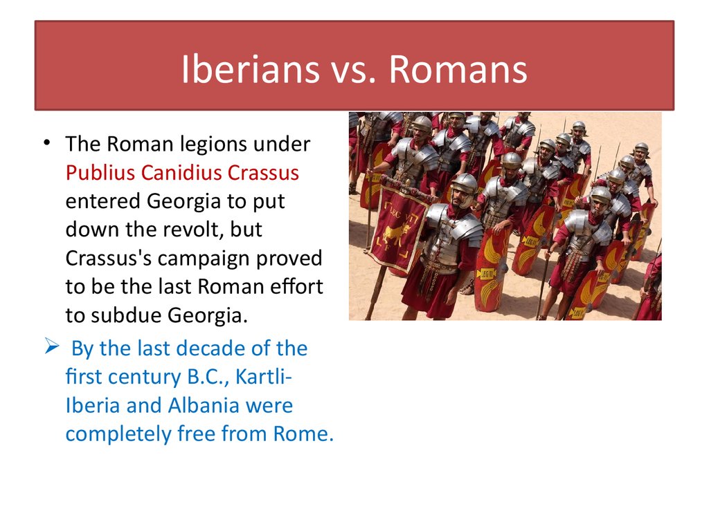 Iberians vs. Romans
