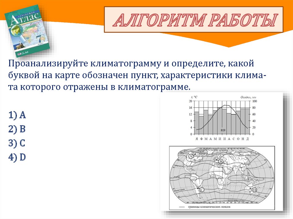 Анализ климатограммы